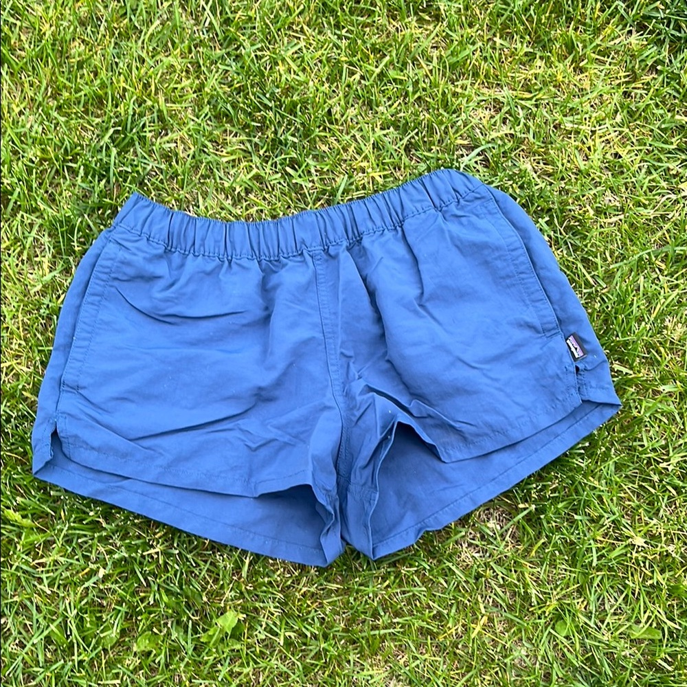 Patagonia Blue Athletic Shorts